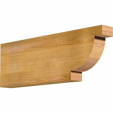 Ekena Millwork Alpine Rough Sawn Rafter Tail, Western Red Cedar, 4"W x 12"H x 36"L RFT04X12X36ALP00RWR